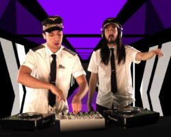 A puño cerrado… ¡Laidback Luke contra Steve Aoki!