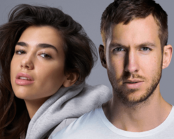 Dua Lipa lleva su colaboración con Calvin Harris a la final de la Champions