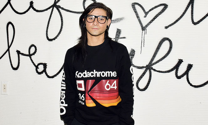 SKRILLEX SORPRENDE EN OTRA SORPRENDENTE FIESTA ESTA SEMANA