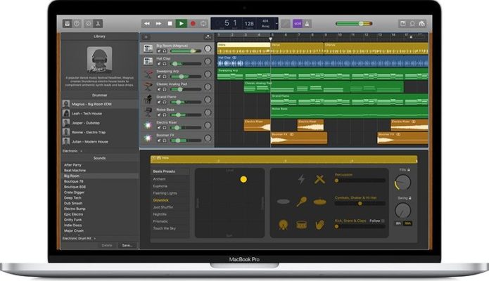 Garageband para Mac se actualiza