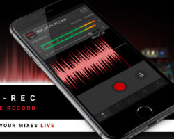 DJM-REC para iOS ahora es compatible para la plataforma de streaming de SoundCloud