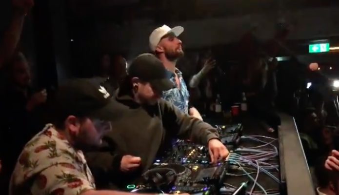 “SKRILLEX B2B FISHER” ocurrió en una afterparty de un club en Australia