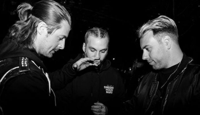 SWEDISH HOUSE MAFIA SE ENCUENTRA TRABAJANDO EN EL ESTUDIO CON MIKE DEAN