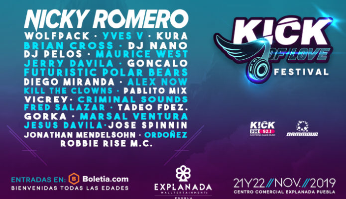 KICK FM CELEBRA SU PRIMER ANIVERSARIO LLEVANDO A CABO UN NUEVO FESTIVAL LLAMADO KICK OF LOVE