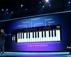 AMAZON PRESENTA SU NUEVO TECLADO AWS DEEPCOMPOSER