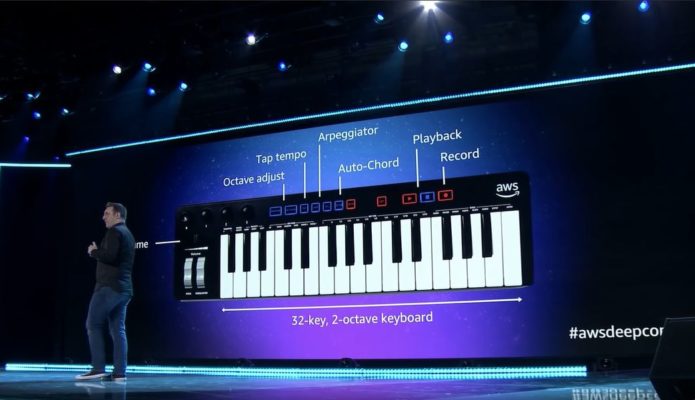 AMAZON PRESENTA SU NUEVO TECLADO AWS DEEPCOMPOSER