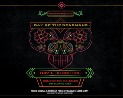 HOY POR LA NOCHE TENDRÁ LUGAR EL LIVESTREAM DEL EVENTO DAY OF THE DEADMAU5