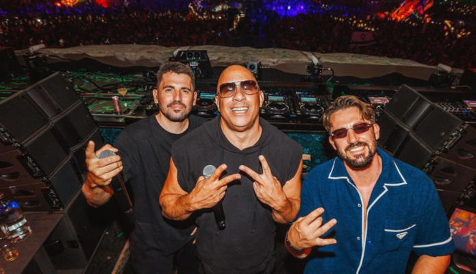 DIMITRI VEGAS & LIKE MIKE INVITAN A VIN DIESEL A SU SET EN TOMORROWLAND